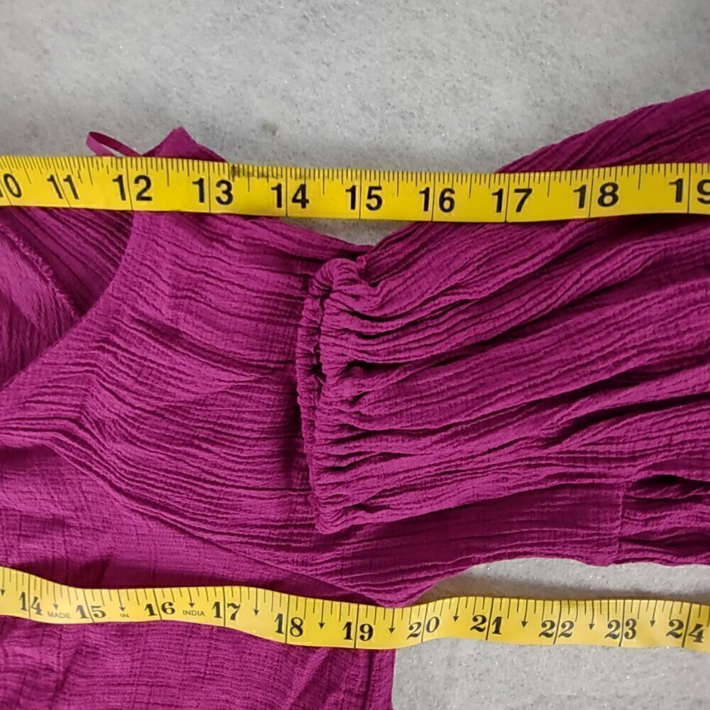 TCEC Women's Light Purple, Off The Shoulder Long Sleeve Midi Dress Size L - Picture 8 of 13